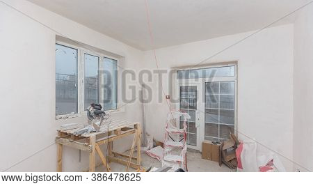 Remodeling Attic Bathroom With Drywall Repair, Plastering Painting, Stucco. Bathroom Repair And Reno