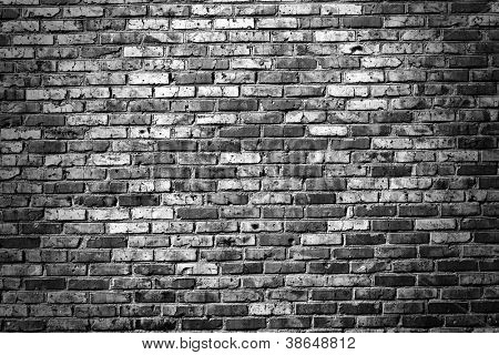 Vieux fond de mur de brique grunge