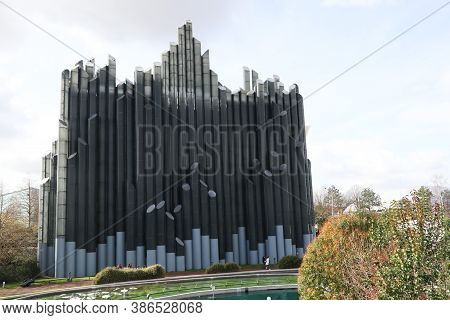 Poitiers, Nouvelle Aquitaine / France - 03-02-2019 : Unmissable France Theme Park In France Theme Pa