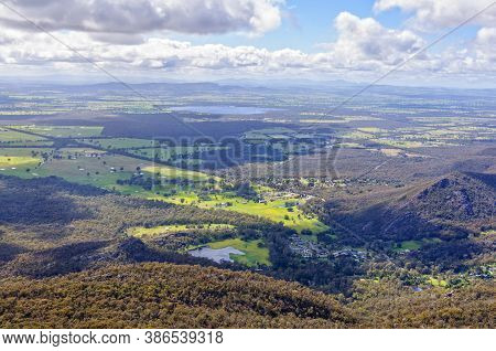 View From The Boroka Lookout - Halls Gap, Victora, Australia