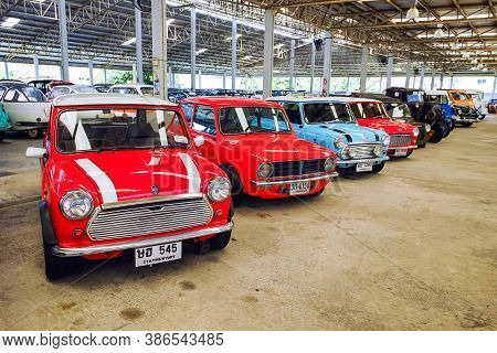 Classic Cars In Jesada Technik Museum, Nakhon Pathom, Thailand.