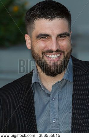 Alex Bentley attends the premiere of 