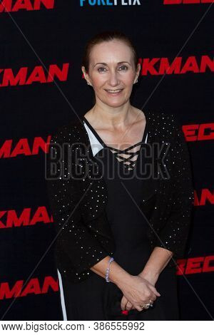Grace Delaney attends the premiere of 