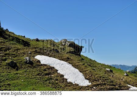 Rural Scenery From Unterwasser Around The Area Of The Mount Saentis In Switzerland 7.5.2020
