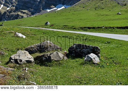 Rural Scenery From Unterwasser Around The Area Of The Mount Saentis In Switzerland 7.5.2020