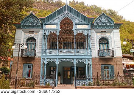 The Blue Palace Firuza, A Remarkable Cultural Heritage Monument In The Town Of Borjomi, Samtskhe-jav