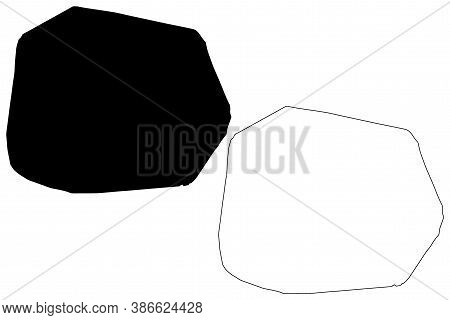 Abuja City (federal Republic Of Nigeria, Federal Capital Territory) Map Vector Illustration, Scribbl