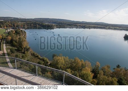 The Lake Steinberger See, Foto Taken From The  World