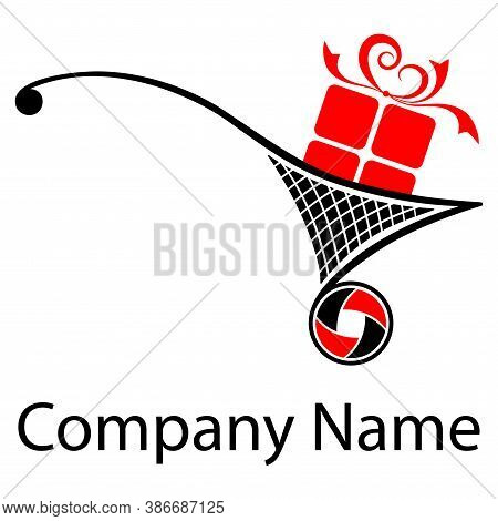 Logo Template For Gift Photo Studio, Photographer, Photogift. Corporate, Brand, Branding, Corporate,