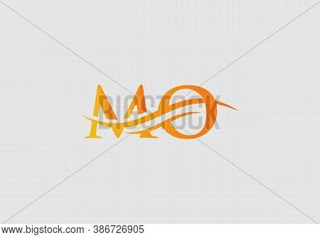 Mo Logo Design. Mo Logo For Luxury Branding. Elegant And Stylish Design For Your Company