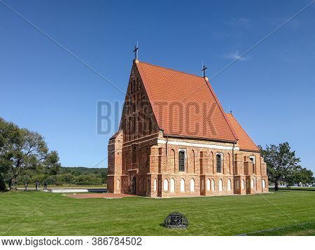 View Of The Old Church Of St. John The Baptist In Zapyskis, Kaunas District, Lithuania