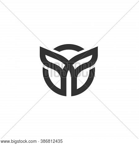 Y Letter Lettermark Logo Monogram - Typeface Type Emblem Character Trademark