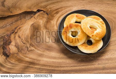 Pandequeso Traditional Colombian Food - Gluten - Wheat Flour And Cheese
