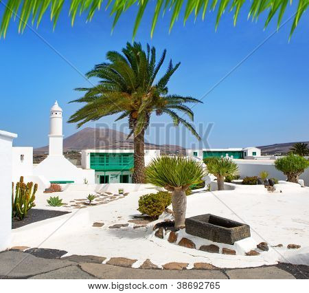Lanzarote san Bartolome monumento Campesino i Kanariske Øer