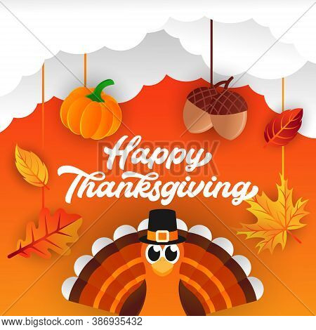 Happy Thanksgiving day background vector. Thanksgiving vector. Thanksgiving vector background. Thanksgiving Day celebration vector illustration. Thanksgiving holiday design. Thanksgiving dinner vector. Thanksgiving vector illustration template