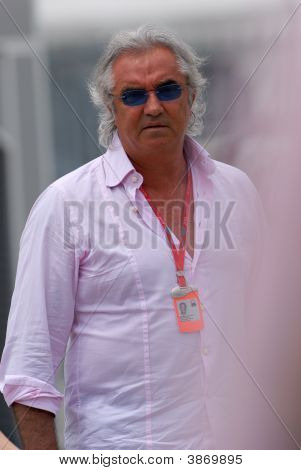 Flavio Briatore Team Pricipal della Renault F1 Racing Team