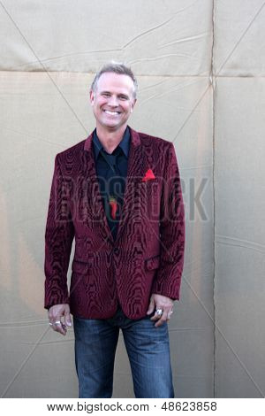 LOS ANGELES - JUL 29:  George Gray arrives at the 2013 CBS TCA Summer Party at the private location on July 29, 2013 in Beverly Hills, CA