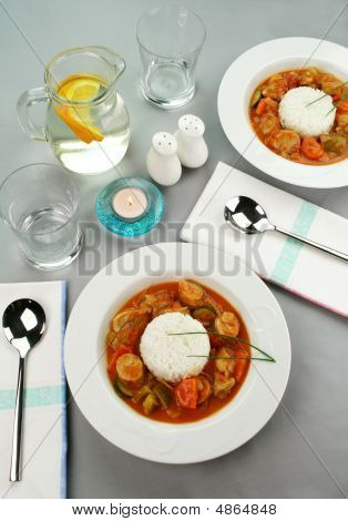 Kylling Gumbo