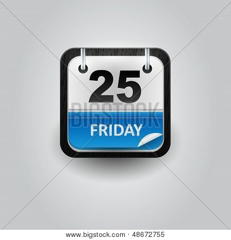 User interface calendar icon