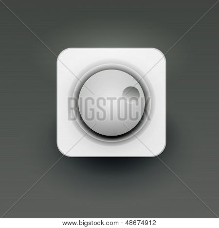 Vector user interface scanning element icon