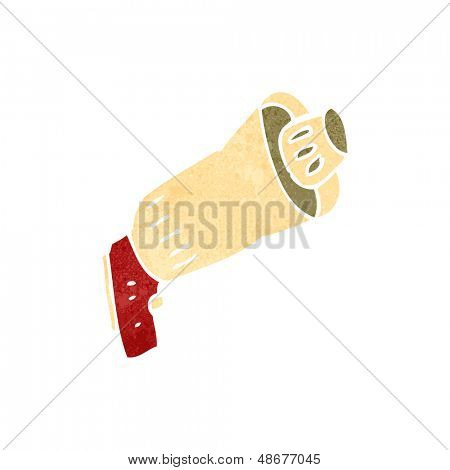 Retro Cartoon-loudhailer