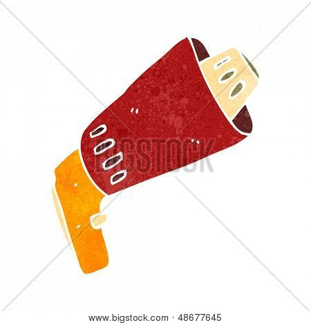 Retro Cartoon-loudhailer