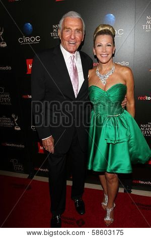 Jerry Douglas and Wife at the 40th Annual Daytime Emmy Awards, Beverly Hilton Hotel, Beverly Hills, CA 06-16-13