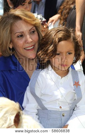 Guadalupe Rodriguez, Max Anthony at the Jennifer Lopez Star on the Walk of Fame ceremony, Hollywood, CA 06-20-13