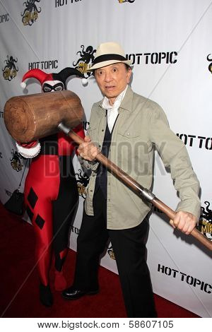 Lauren Bregman and James Hong at the Comikaze red carpet Launch Party, Whimsic Alley, Los Angeles, CA 06-21-13