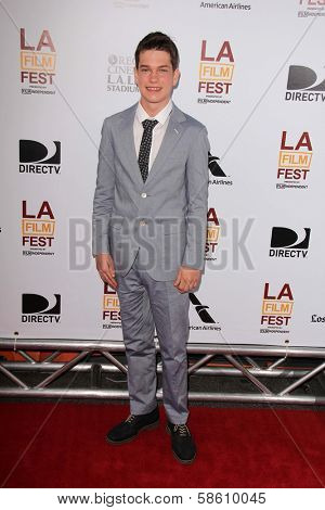 Liam James at 