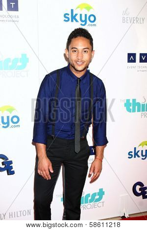 Tahj Mowry at the 4th Annual Thirst Gala, Beverly Hilton Hotel, Beverly Hills, CA 06-25-13