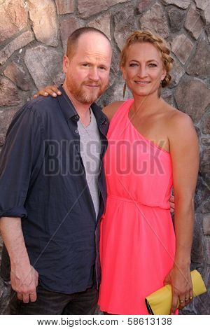 Joss Whedon and Zoe Bell at the 39th Annual Saturn Awards, The Castaway, Burbank, CA 06-26-13