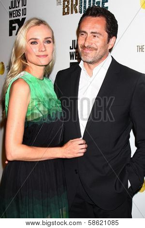 Diane Kruger and Demian Bichir at 