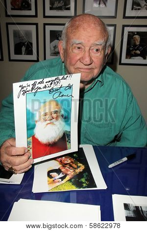 Edward Asner at an in-store appearance, In Person Inc., Hollywood, CA 07-10-13