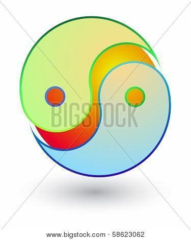 Yin yang symbol