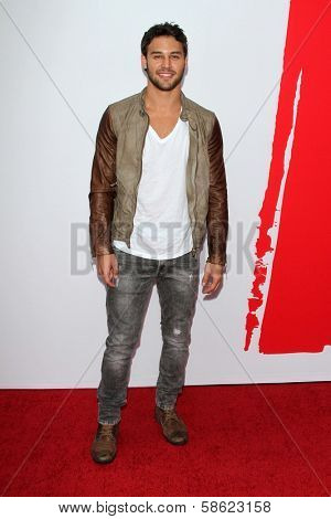 Ryan Guzman at the premiere of Summit Entertainment's 