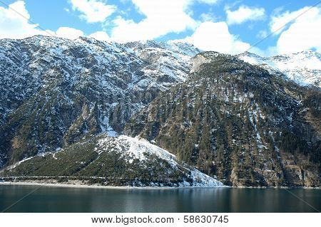 Achensee Lake In Alps In Austria