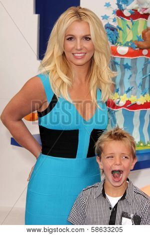 Britney Spears and Sean Preston Federline at the 