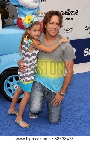 Dannielynn Birkhead, Larry Birkhead at the 