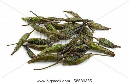 Pile Of Dried Chillies