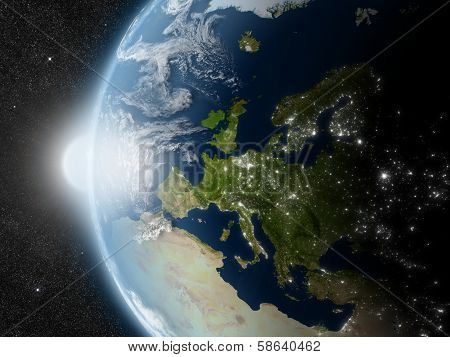 Sun Over Europe