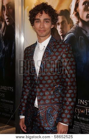 Robert Sheehan at the 