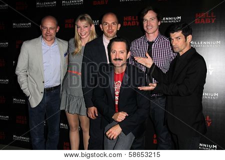 Rob Corddry, Riki Lindhome, Paul Scheer, Thomas Lennon, Rob Huebel and Robert Ben Garant at the 