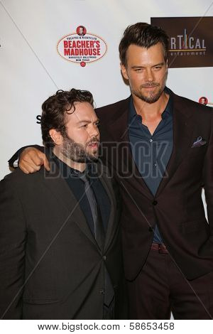 Dan Folger and Josh Duhamel at the 