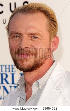 Simon Pegg at 