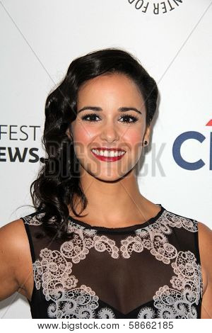 Melissa Fumero at PaleyFest Previews: Fall TV with FOX Brooklyn Nine-Nine, Paley Center for Media, Beverly Hills, CA 09-09-13