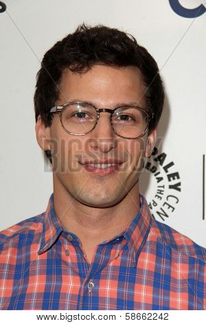 Andy Samberg at PaleyFest Previews: Fall TV with FOX Brooklyn Nine-Nine, Paley Center for Media, Beverly Hills, CA 09-09-13