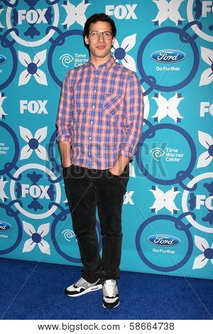 Andy Samberg at the 2013 FOX Fall Eco-Casino Party, The Bungalow, Santa Monica, CA 09-09-13