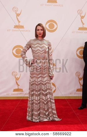 Kristen Connolly at the 65th Annual Primetime Emmy Awards Arrivals, Nokia Theater, Los Angeles, CA 09-22-13
