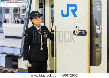 Train Conductor in Kobe